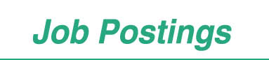 Job Postings